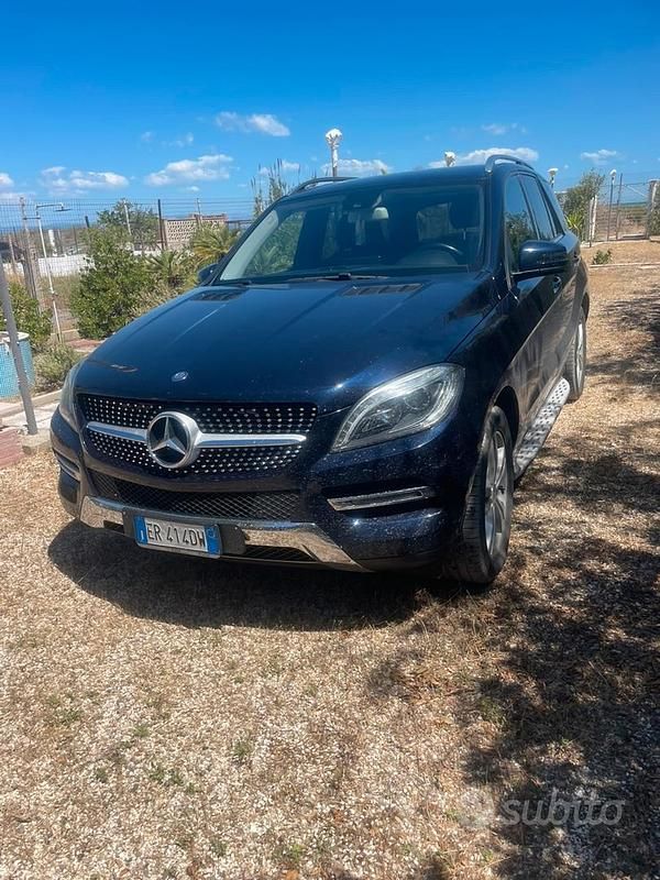 Usata Mercedes ML250 204 CV (150 kW) 2013 Blu SUV