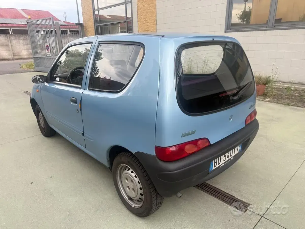 Usata Fiat Seicento S 39 CV (28 kW) 1999 Blu Utilitaria