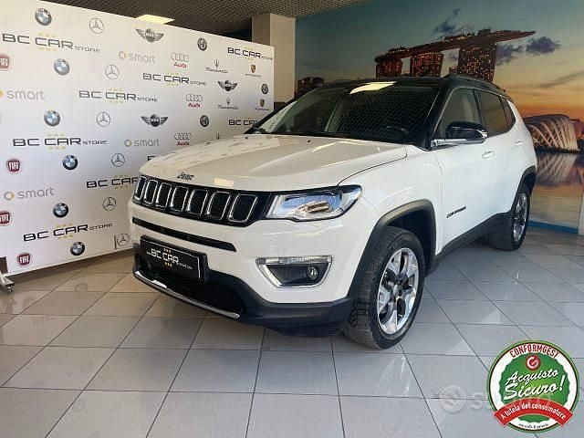 Usata Jeep Compass Limited 140 CV (102 kW) 2019 Bianco SUV