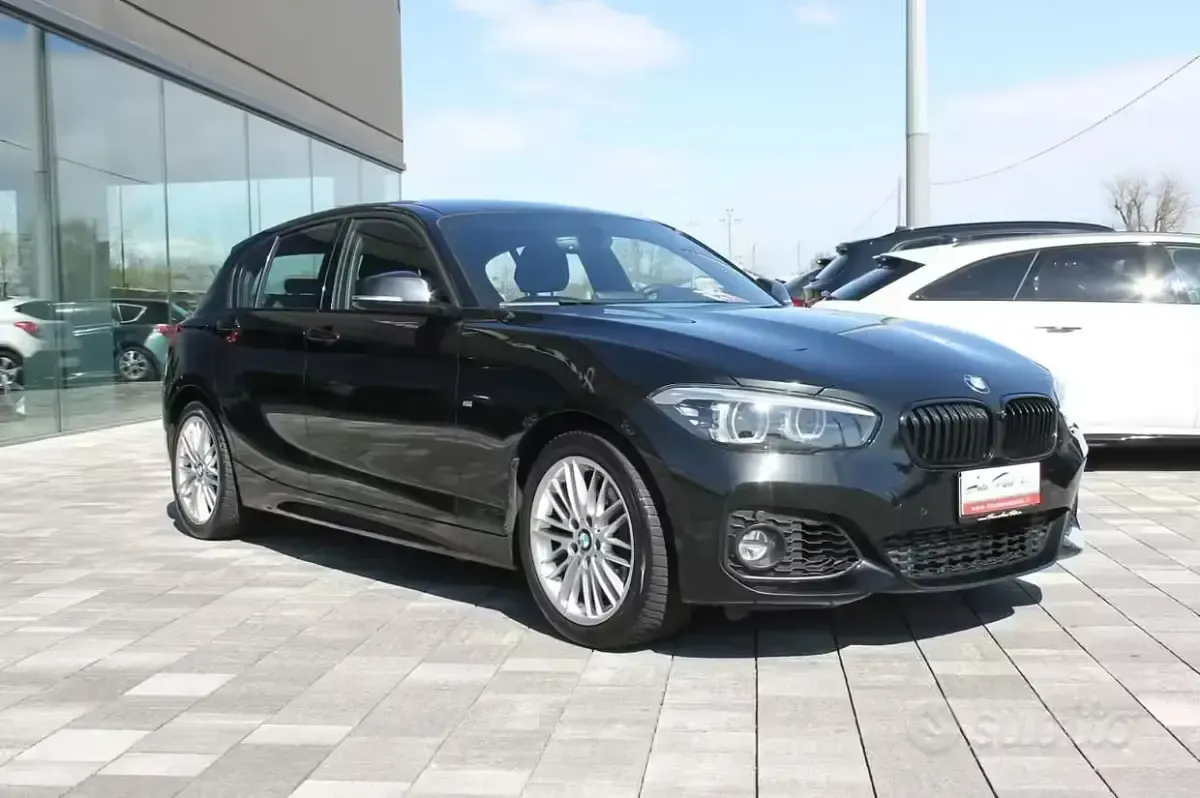 Usata BMW 116 M Sport 109 CV (80 kW) 2019 Nero Utilitaria
