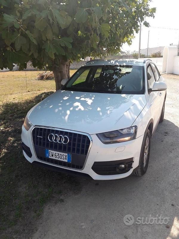 Usata Audi Q3 140 CV (102 kW) 2014 Bianco SUV
