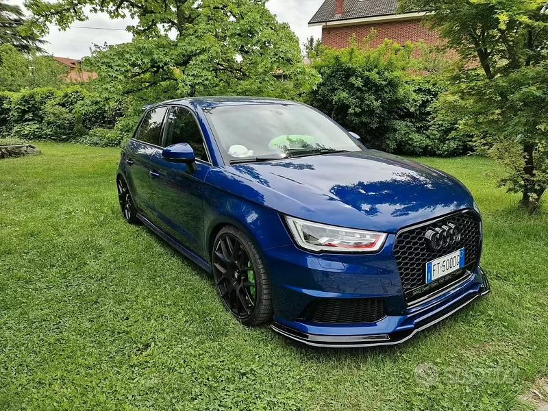 Usata Audi S1 231 CV (169 kW) 2017 Blu Utilitaria