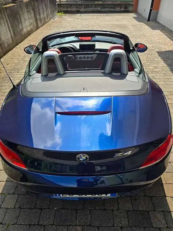 Usata BMW Z4 184 CV (135 kW) 2014 Blu/azzurro Cabrio