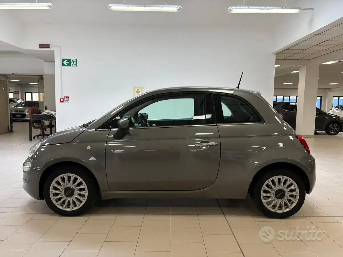 Brugt Fiat 500 Lounge 69 HK (50 kW) 2018 Grå Hatchback