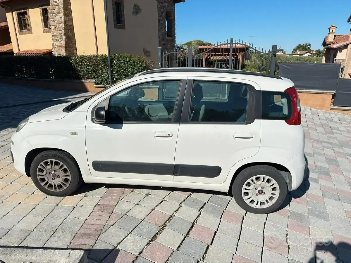 Usata Fiat Panda 75 CV (55 kW) 2012 Bianco Utilitaria