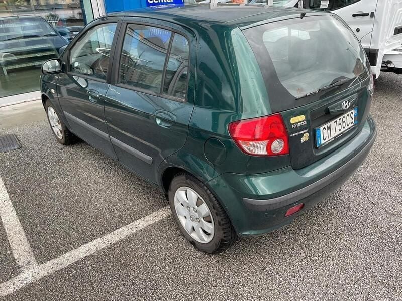 Usata Hyundai Getz Active 82 CV (60 kW) 2004 Verde Utilitaria