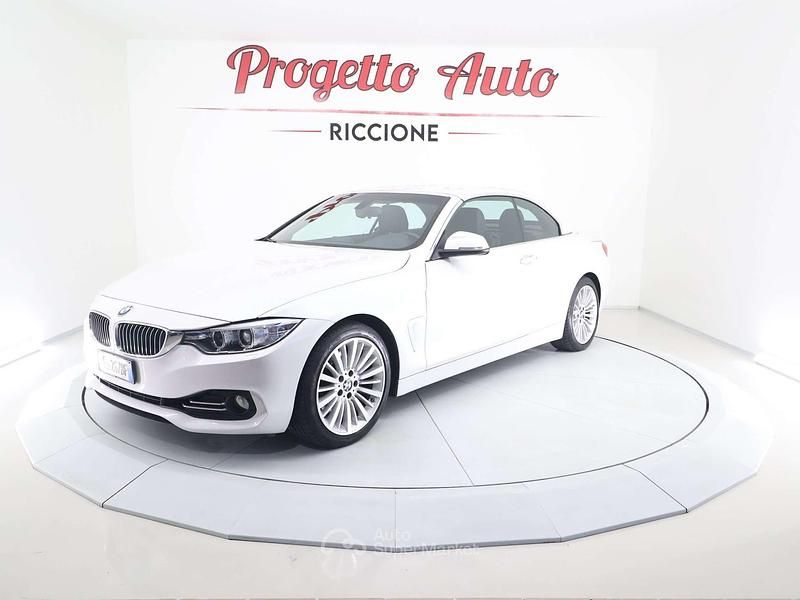 Usata BMW 428 Luxury Line 245 CV (180 kW) 2014 Bianco Cabrio