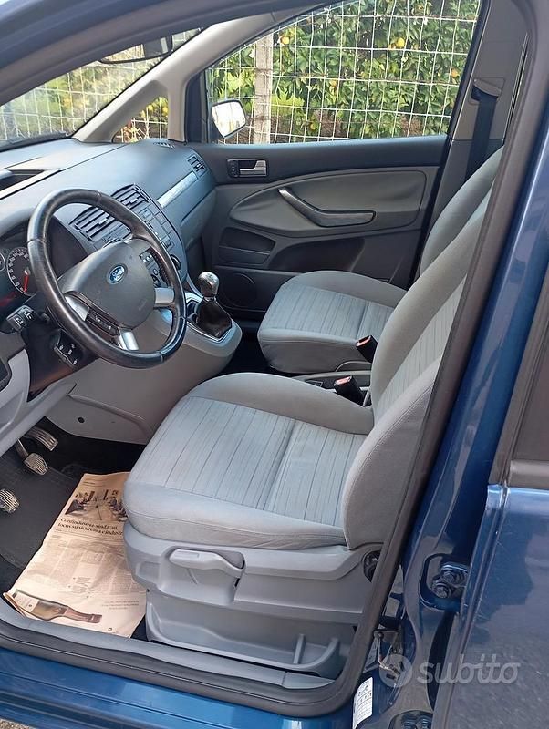 Usata Ford C-MAX 90 CV (66 kW) 2007 Blu Monovolume