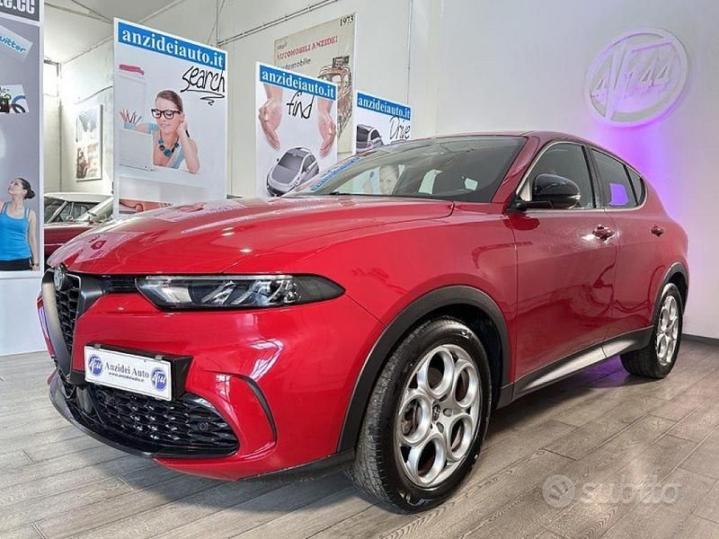 Usata Alfa Romeo Tonale Sprint 131 CV (96 kW) 2023 Rosso alfa pastello SUV
