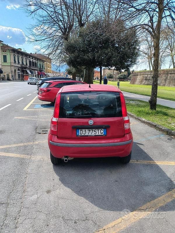 Usata Fiat Panda 54 CV (39 kW) 2008 Rosso Utilitaria