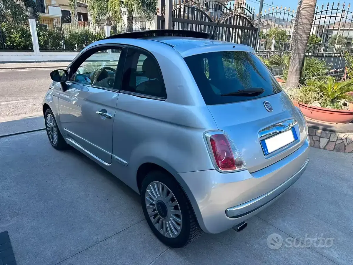 Usata Fiat 500 100 CV (73 kW) 2007 Grigio Berlina
