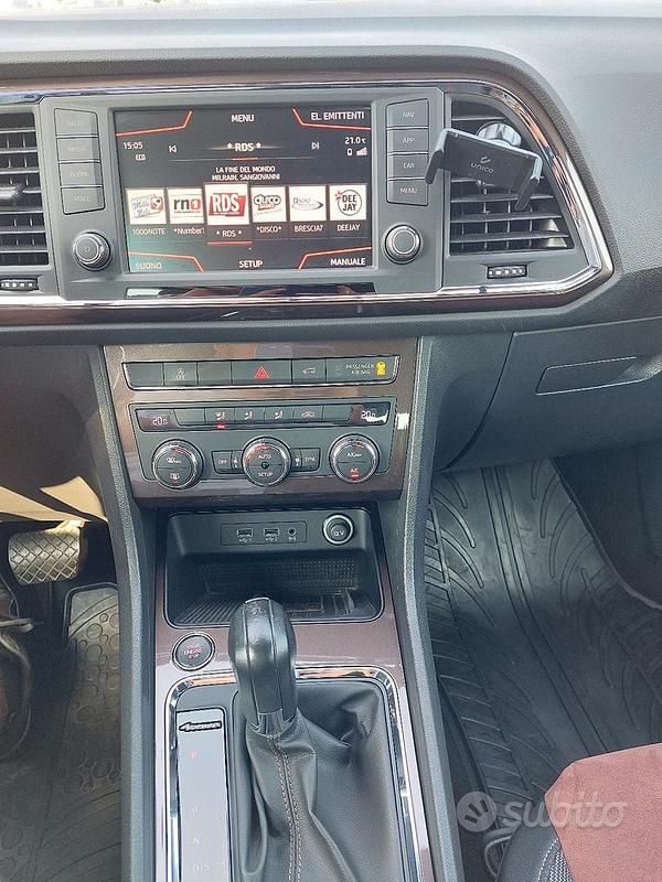 Usata Seat Ateca 190 CV (139 kW) 2018 Bianco SUV