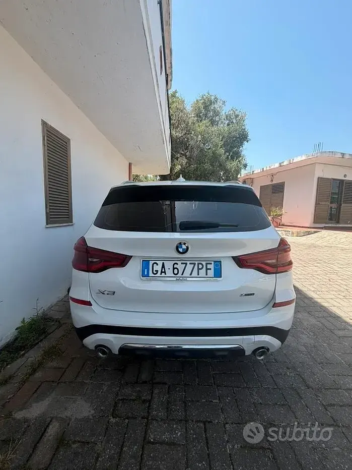 Usata BMW X3 Luxury Line 190 CV (139 kW) 2020 Bianco SUV