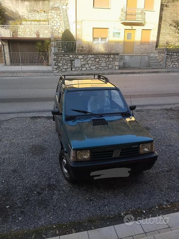 Usata Fiat Panda 4x4 50 CV (36 kW) 1992 Verde Utilitaria