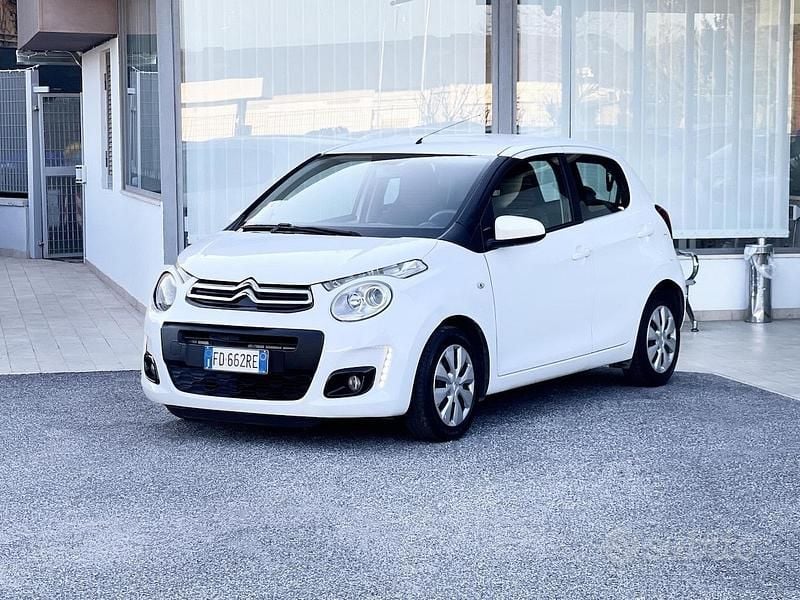 Usata Citroën C1 69 CV (50 kW) 2016 Bianco Utilitaria