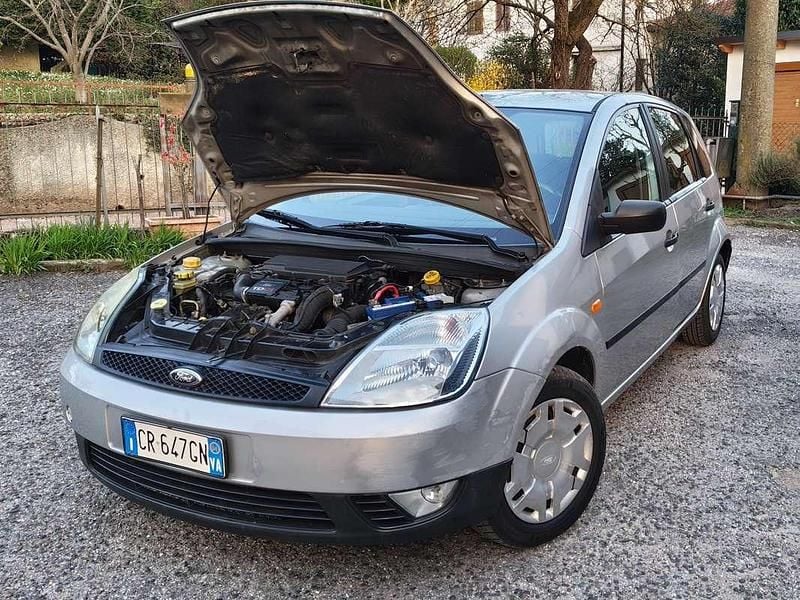 Usata Ford Fiesta 68 CV (50 kW) 2004 Grigio Utilitaria