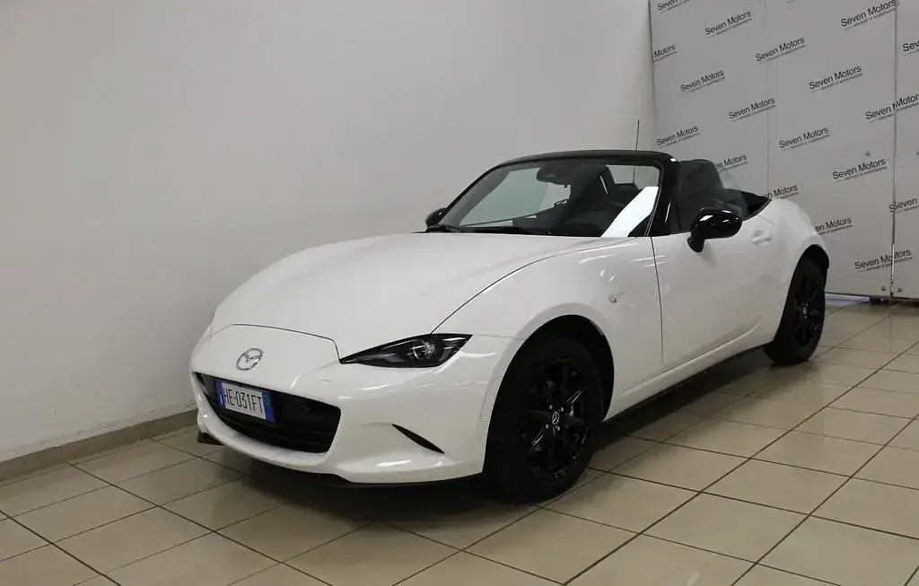 Nuova Mazda MX5 Prime-Line 132 CV (97 kW) 2026 Arctic white Cabrio