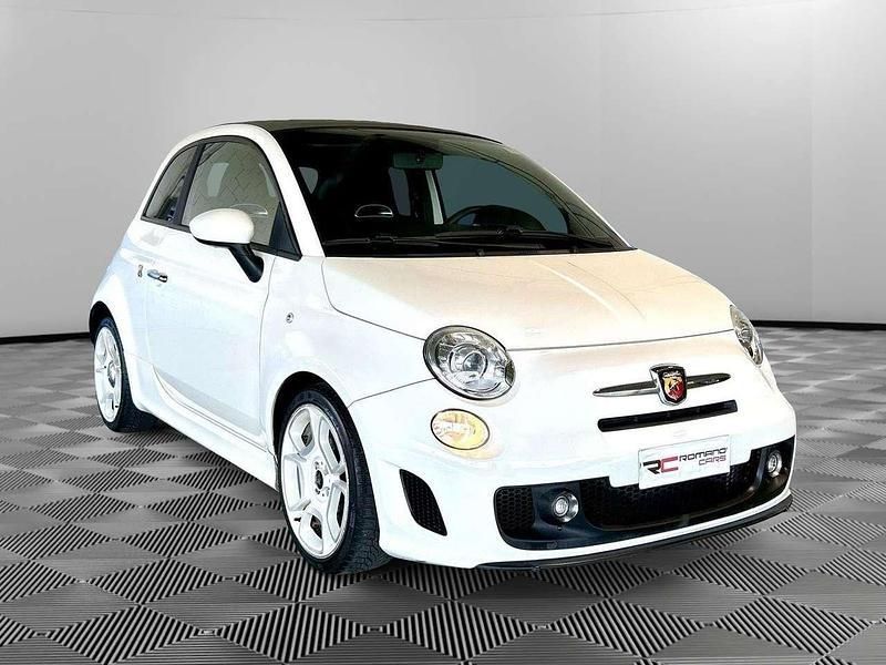 Bianco Usata 2012 Abarth 500C Cabrio | 10.900 € (Buon prezzo) - Immagine 1/4