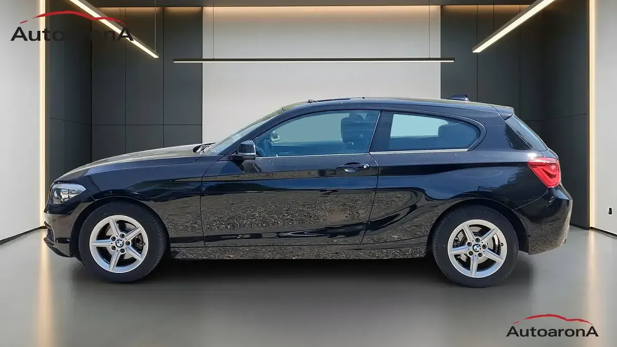 Usata BMW 116 109 CV (80 kW) 2017 L8 nero profondo perla Utilitaria