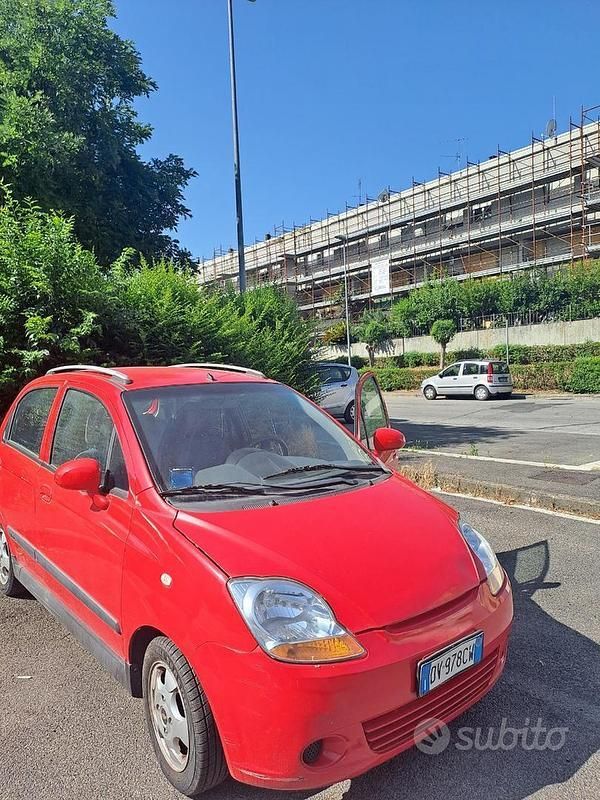 Usata Chevrolet Matiz 63 CV (46 kW) 2009 Rosso Utilitaria