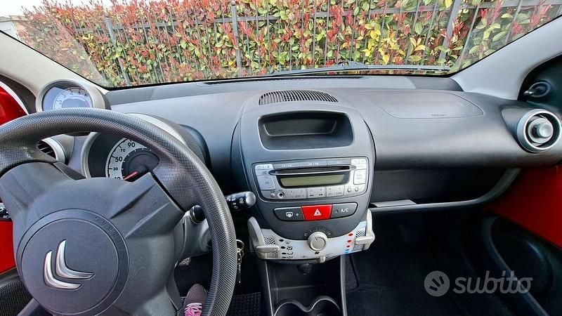 Usata Citroën C1 68 CV (50 kW) 2014 Rosso Utilitaria