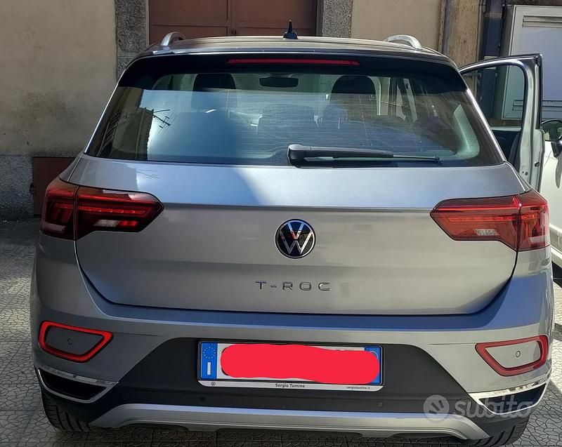 Usata VW T-Roc Style 150 CV (110 kW) 2024 Grigio SUV