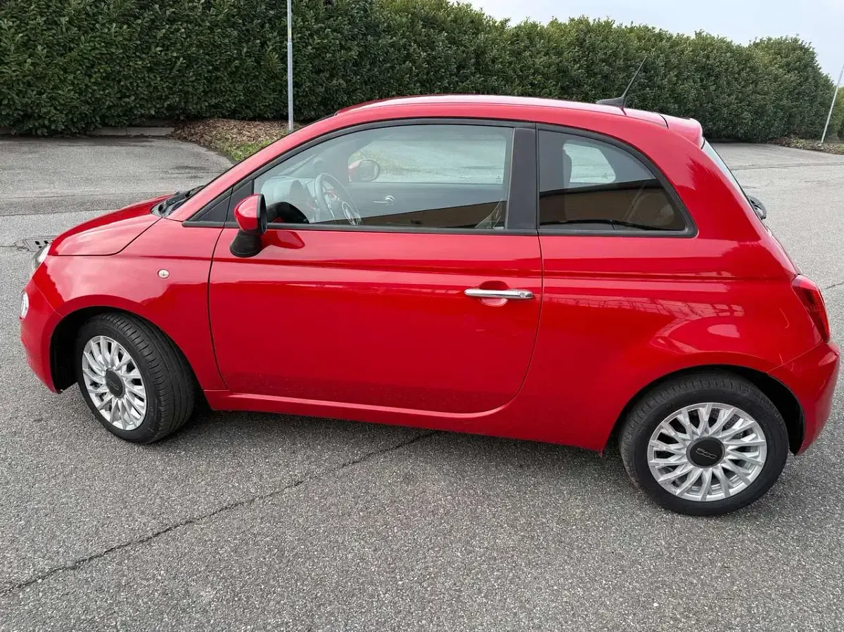 Usata Fiat 500 Dolcevita 69 CV (50 kW) 2021 Rosso Cabrio