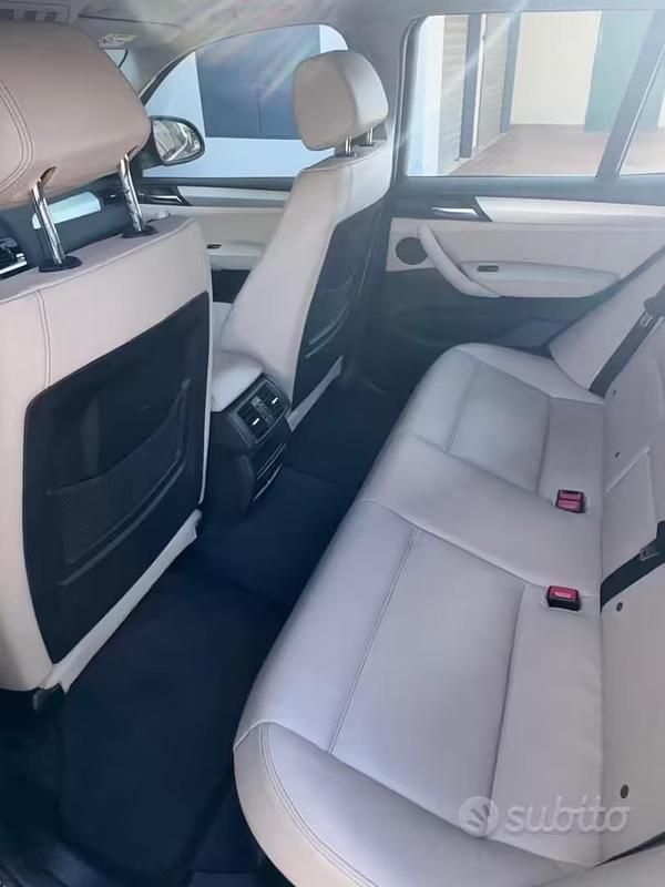 Usata BMW X3 xLine 190 CV (139 kW) 2017 Nero SUV