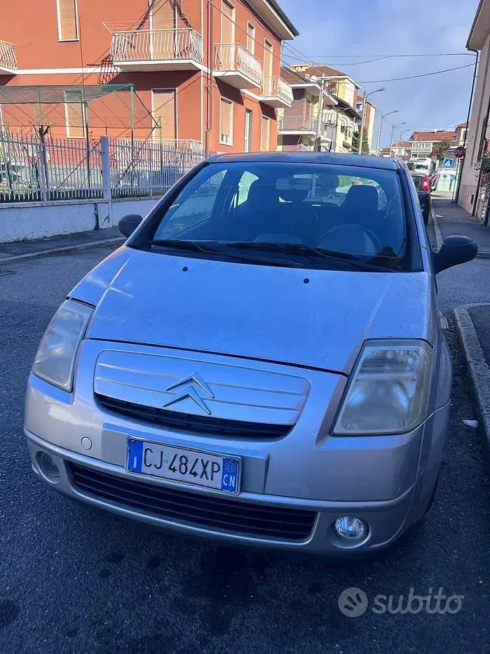 Usata Citroën C2 60 CV (44 kW) 2003 Grigio Utilitaria