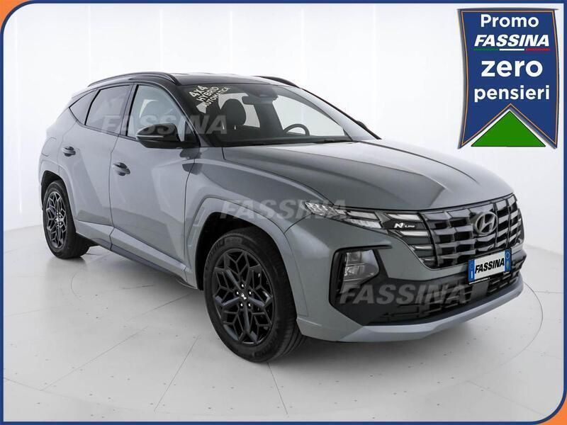 Grigio Usata 2023 Hyundai Tucson N Line SUV | 33.600 € (Buon prezzo) - Immagine 1/3