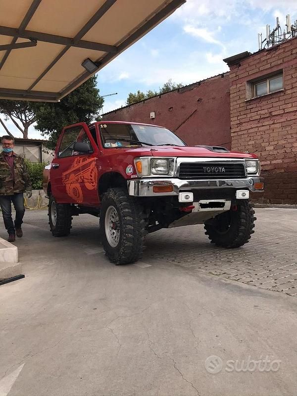 Usata Toyota 4 Runner 1992 Rosso SUV