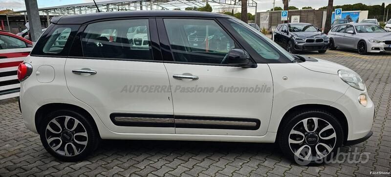 Usata Fiat 500L Lounge 85 CV (62 kW) 2015 Bianco Monovolume