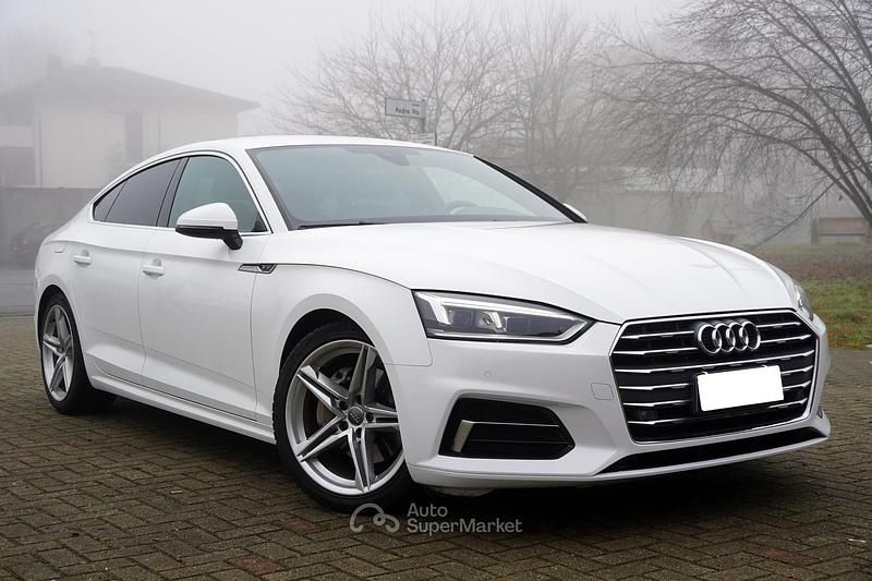 Usata Audi A5 Comfort 190 CV (139 kW) 2019 Bianco Coupé