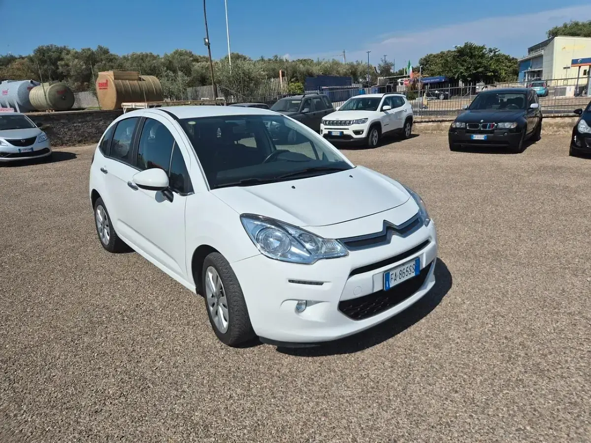 Usata Citroën C3 Seduction 68 CV (50 kW) 2015 Bianco Berlina