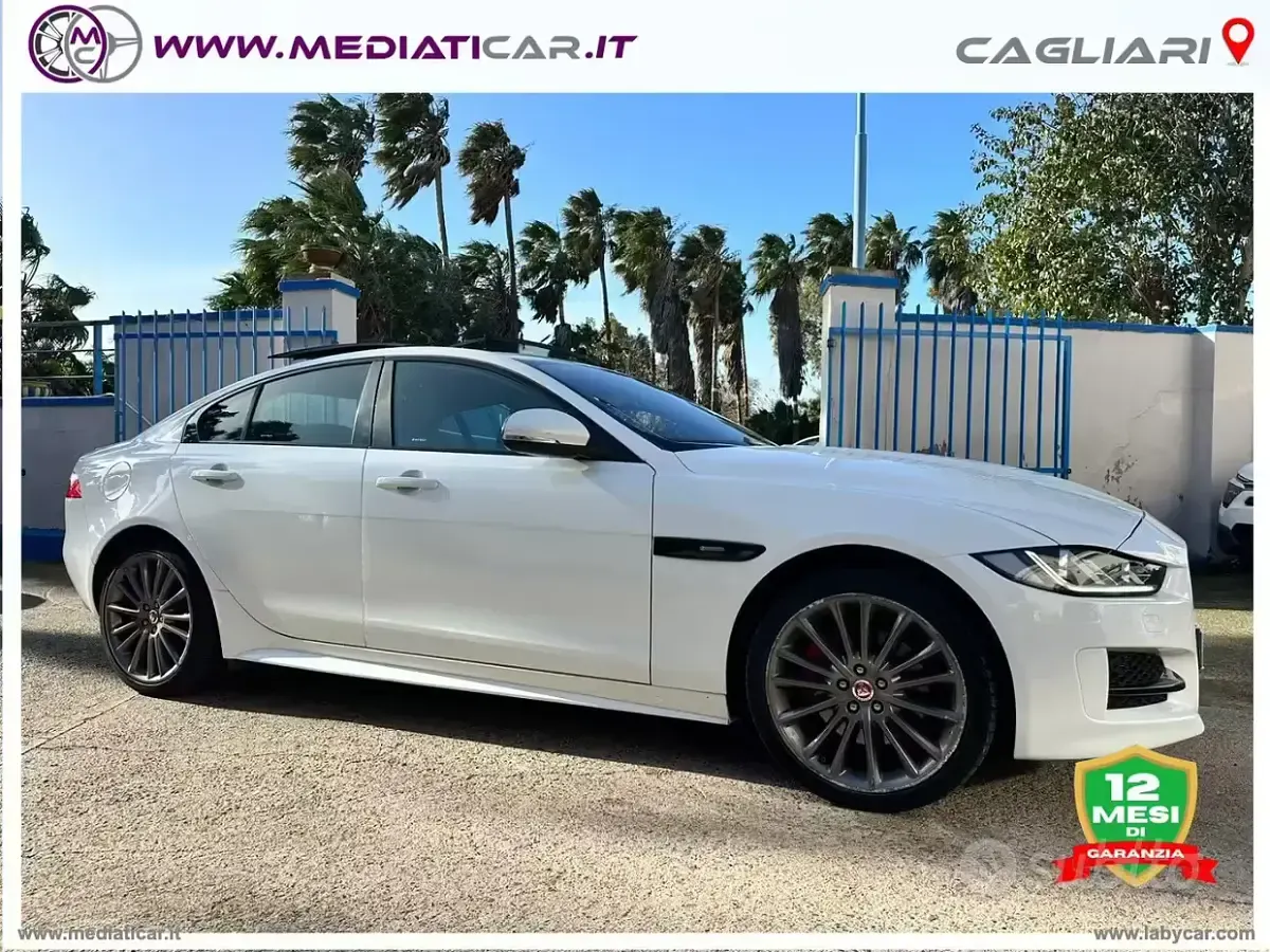 Usata Jaguar XE R-Sport 180 CV (132 kW) 2017 Bianco Berlina