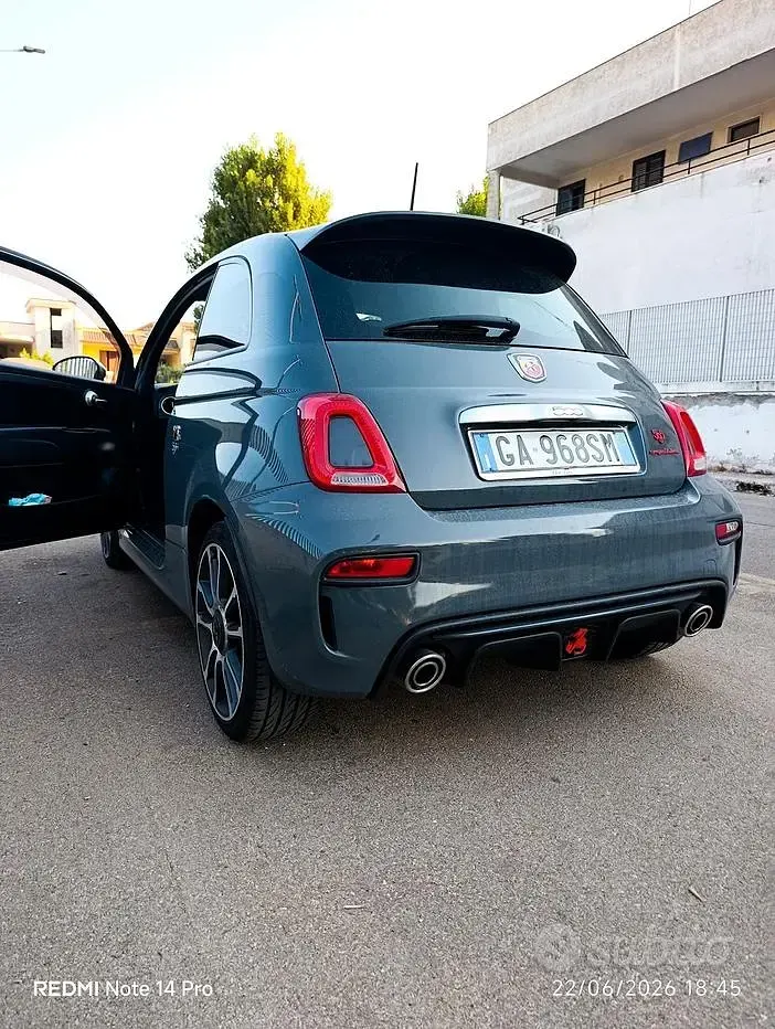Usata Abarth 500 70th Anniversary 160 CV (117 kW) 2018 Grigio Berlina