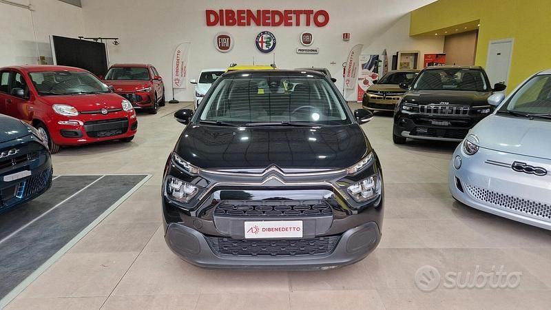 Nero Usata 2022 Citroën C3 Feel Tre volumi | 12.900 € (Cara) - Immagine 1/4