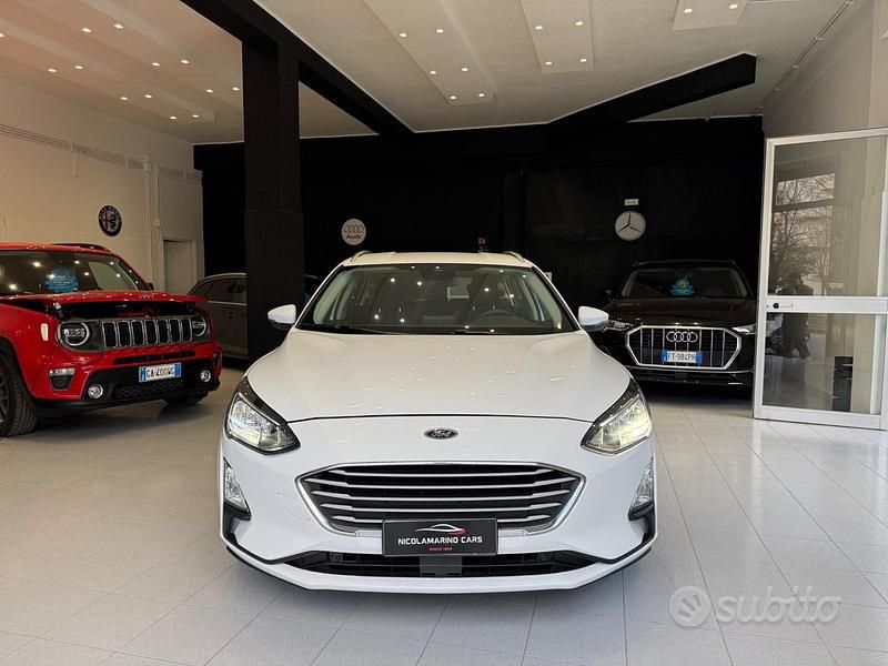 Usata Ford Focus Titanium 120 CV (88 kW) 2022 Bianco Station wagon