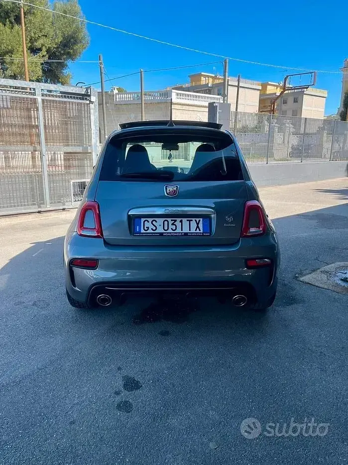 Usata Abarth 595 Turismo 165 CV (121 kW) 2019 Grigio Berlina