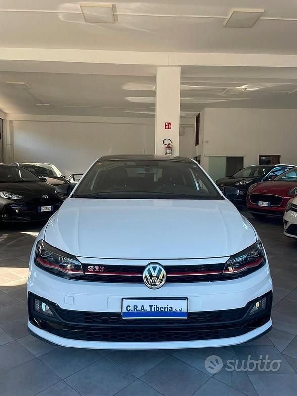 Usata VW Polo GTI 200 CV (147 kW) 2020 Bianco Berlina