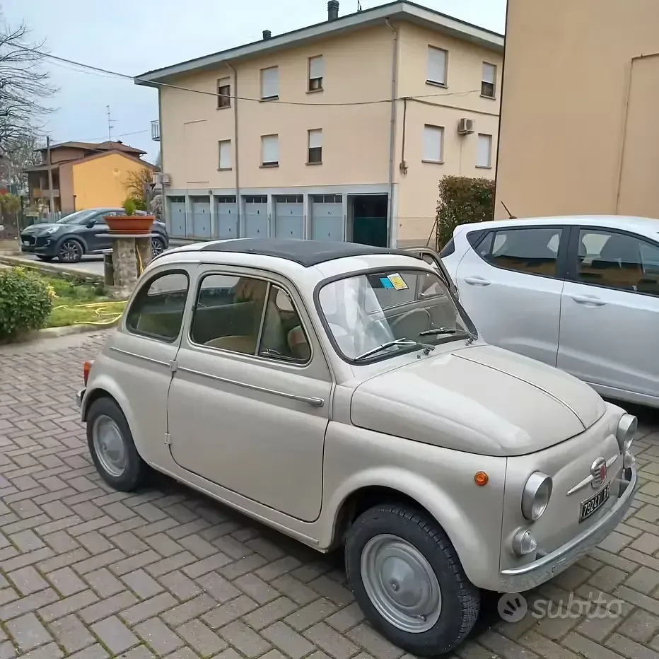 Usata Fiat 500 1960 Grigio Utilitaria