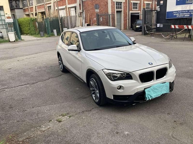 Usata BMW X1 Sport Line 218 CV (160 kW) 2014 Bianco SUV