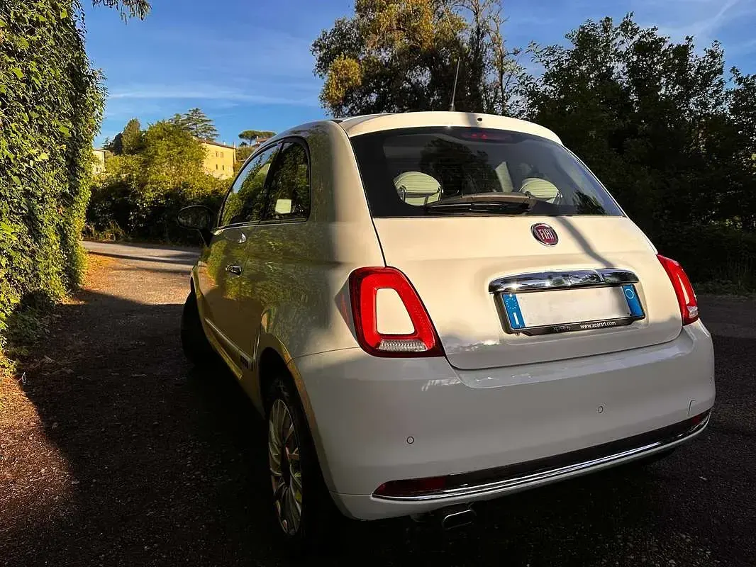 Usata Fiat 500 Lounge 69 CV (50 kW) 2018 Bianco Utilitaria