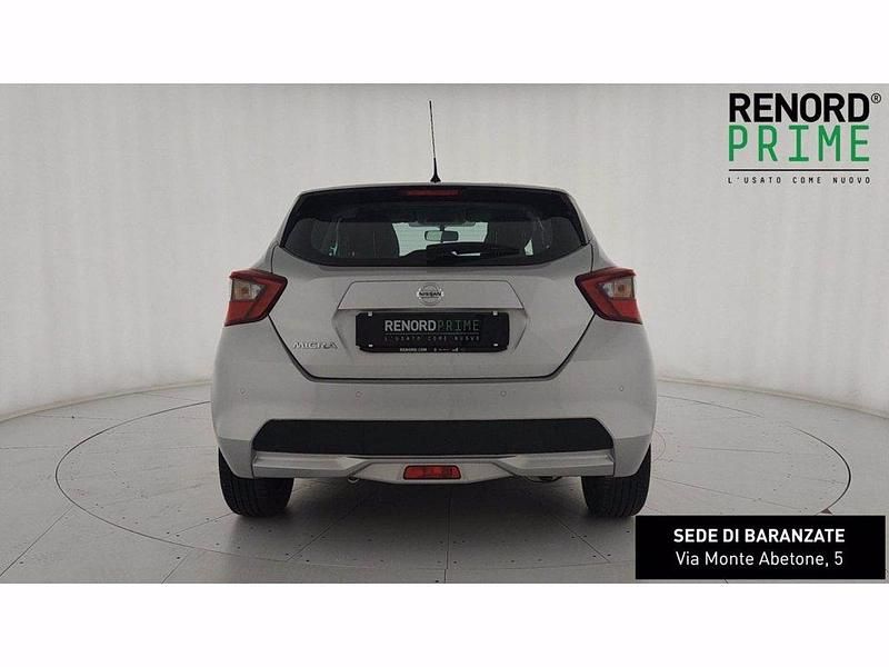 Usata Nissan Micra Acenta 90 CV (66 kW) 2023 Argento metallizzato Utilitaria