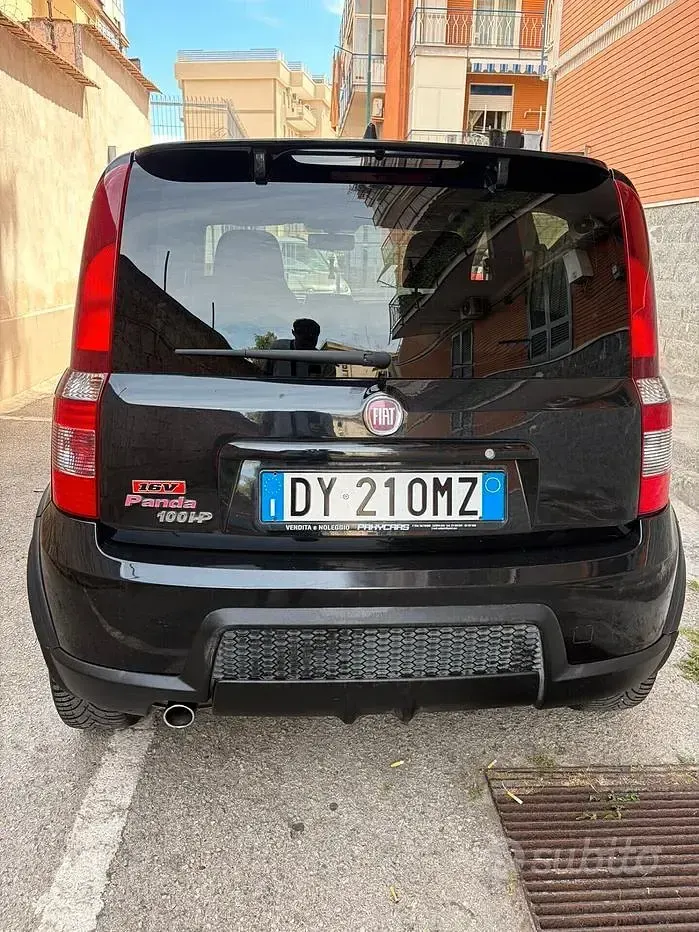 Usata Fiat Panda 101 CV (74 kW) 2009 Nero Utilitaria