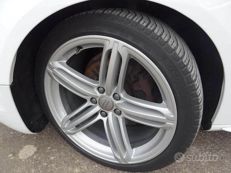 Usata Audi A5 S-Line 170 CV (125 kW) 2011 Bianco Coupé