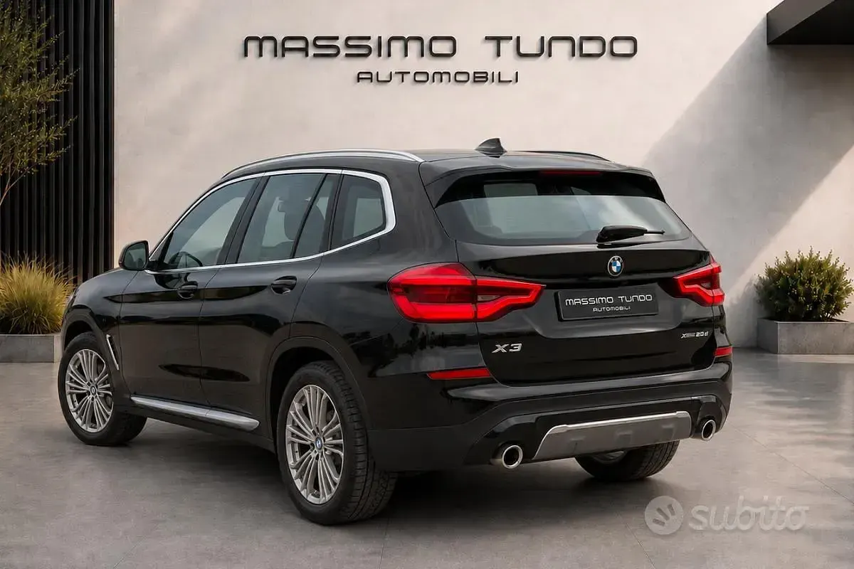 Usata BMW X3 Luxury Line 190 CV (139 kW) 2020 Nero SUV