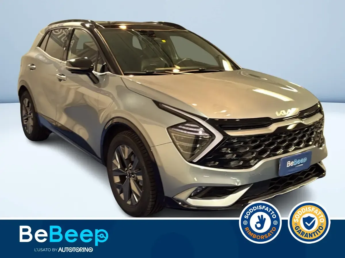 Usata Kia Sportage GT-Line 229 CV (168 kW) 2022 Grigio metallizzato SUV