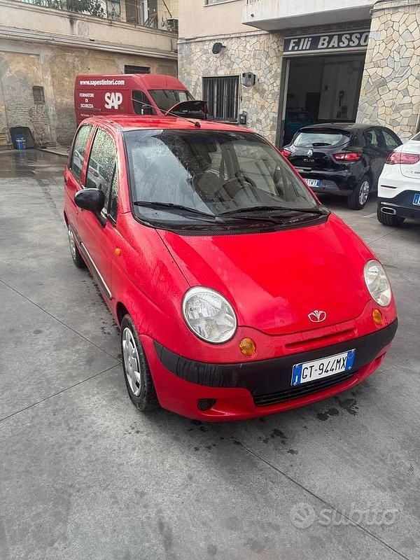 Usata Chevrolet Matiz 2002 Rosso Utilitaria