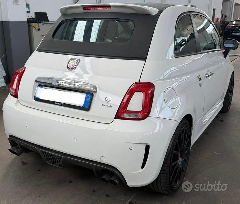 Usata Abarth 595C Turismo 160 CV (117 kW) 2014 Bianco Cabrio